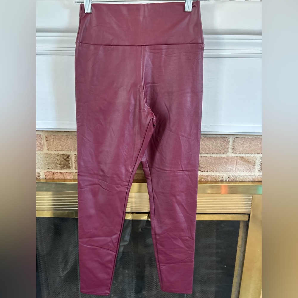 White House Black Market purple runway legging size M